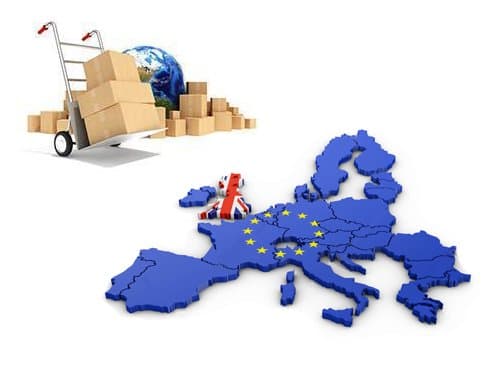 Europe delivery map