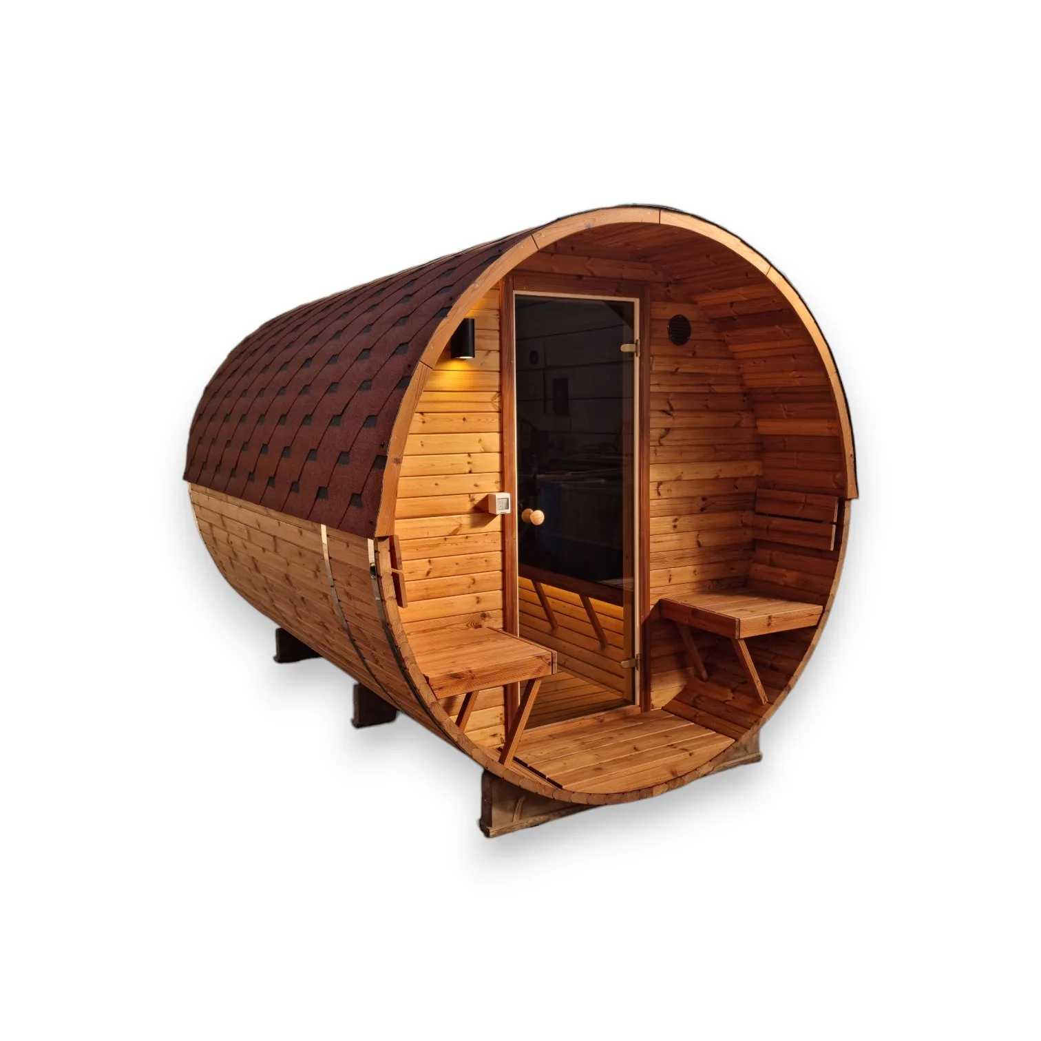 Barrel Garden Sauna 1 of 16