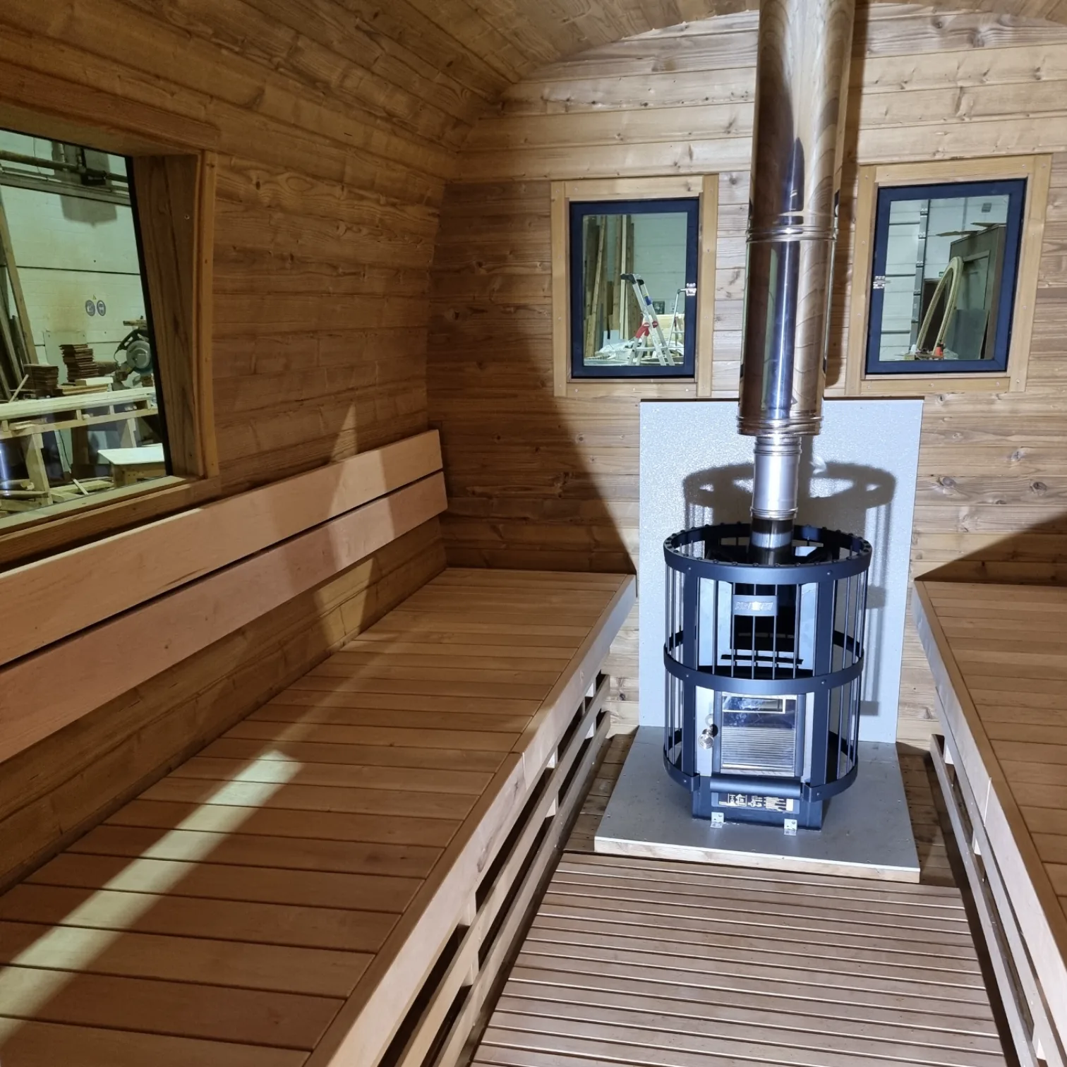 Square Outdoor Sauna 23 of 23