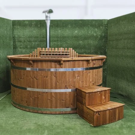 classic wooden tub