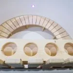 PP 1800 mm White thermowood C steps 7