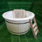 PP 1800 mm White thermowood C steps 7