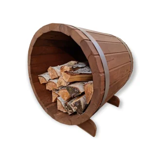 Round Firewood holder 4