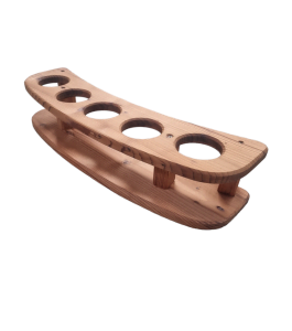 Wooden cup holder 5 holes
